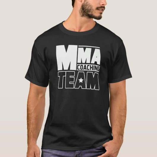 Mixed Martial Arts Coachte Teamtrainer Trainer Pre T-Shirt (Vorderseite)