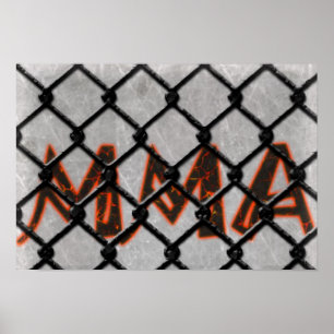 MIXED MARTIAL ARTS eingesperrt Poster