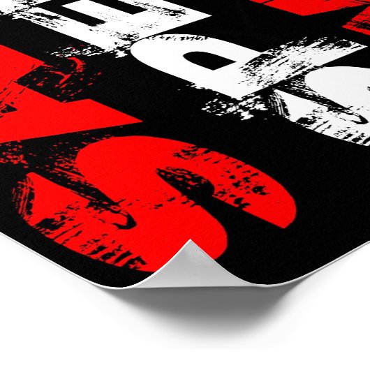 Mixed Martial Arts - Elements of Revolution Poster (Ecke)