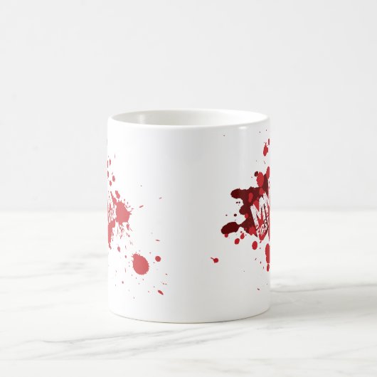 MIXED MARTIAL ARTS erstes Blut Kaffeetasse (Mittel)