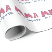 MIXED MARTIAL ARTS Es ist eine Lebensweise Geschenkpapier (Rolleneckpunkt)