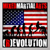 MIXED MARTIAL ARTS - Evolution (Revolution) Diagra Poster (Vorne)