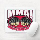 MIXED MARTIAL ARTS Fäuste Mousepad (Mit Mouse)