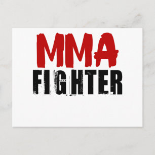 Mixed Martial Arts Fighter3 Postkarte
