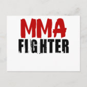 Mixed Martial Arts Fighter3 Postkarte (Vorderseite)