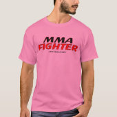 MIXED MARTIAL ARTS Fighter Authentisches Tribal Te T-Shirt (Vorderseite)