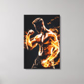 Mixed Martial Arts Fighter Leinwanddruck (Vorderseite)
