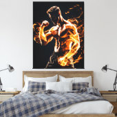 Mixed Martial Arts Fighter Leinwanddruck (Insitu (Schlafzimmer))