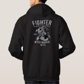 Mixed Martial Arts Fighter MIXED MARTIAL ARTS 2018 Hoodie (Rückseite)