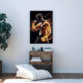 Mixed Martial Arts Fighter Poster