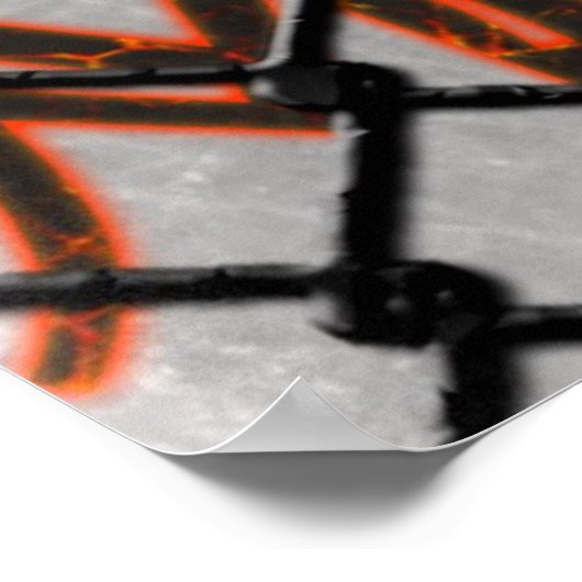 MIXED MARTIAL ARTS gekämpft Poster (Ecke)