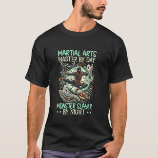 MIXED MARTIAL ARTS Halloween Martial Artist Trick T-Shirt