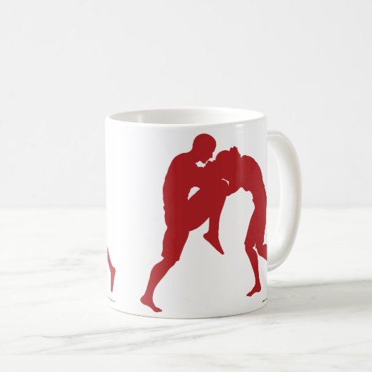 MIXED MARTIAL ARTS K.O. KNEE KAFFEETASSE (VorderseiteRechts)