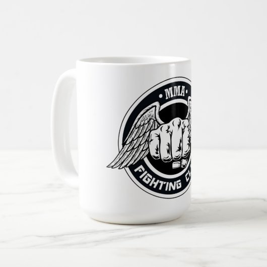 Mixed Martial Arts Kaffeetasse (Vorderseite Links)