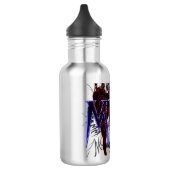 MIXED MARTIAL ARTS Kämpfer Edelstahlflasche (Links)