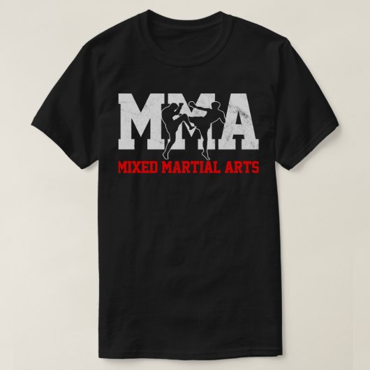 MIXED MARTIAL ARTS Kickboxin Fighter Classic T Shi T-Shirt (Design vorne)