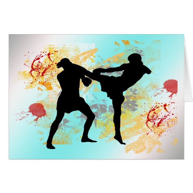 MIXED MARTIAL ARTS Kopf-Tritt (Vorderseite (Horizontal))