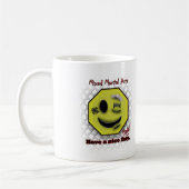 MIXED MARTIAL ARTS Lächeln, hat einen schönen Kaffeetasse (Links)