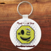 MIXED MARTIAL ARTS lächelt, noch eine Runde? Schlüsselanhänger (Vorderseite)