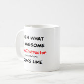 Mixed Martial Arts-Lehrer, phantastisch Kaffeetasse (Vorderseite Links)