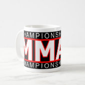 MIXED MARTIAL ARTS-MEISTERSCHAFTS-TASSE KAFFEETASSE (Vorderseite Links)
