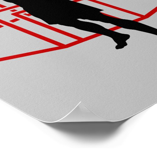 MIXED MARTIAL ARTS Mens Mixed Marshal Arts Käfig K Poster (Ecke)