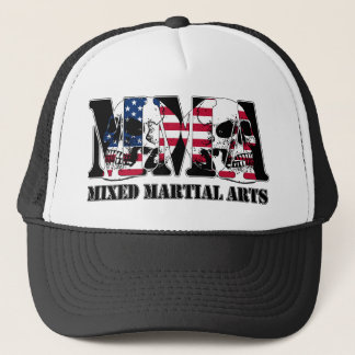 MIXED MARTIAL ARTS Mischkriegskunst-Japanflagge u. Truckerkappe