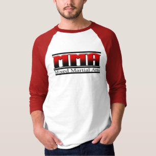 MIXED MARTIAL ARTS Mischkriegskünste Schwarzes u. T-Shirt