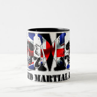 MIXED MARTIAL ARTS Mischkriegskünste Zweifarbige Tasse