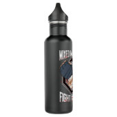 Mixed Martial Arts MIXED MARTIAL ARTS kämpfen um T Edelstahlflasche (Links)