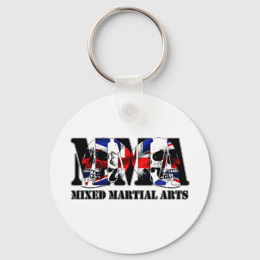 MIXED MARTIAL ARTS Mixed Martial Arts UK Skulls Schlüsselanhänger (Vorderseite)