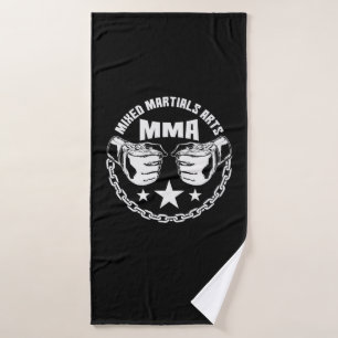 Mixed Martial Arts MMA Badehandtuch