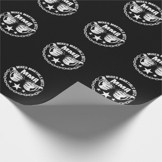 Mixed Martial Arts MMA Geschenkpapier (Ecke)