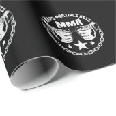 Mixed Martial Arts MMA Geschenkpapier (Rolleneckpunkt)