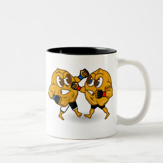MIXED MARTIAL ARTS NUTS Kaffee-Tasse Zweifarbige Tasse