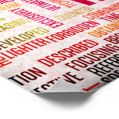 Mixed Martial Arts oder MIXED MARTIAL ARTS als Gru Poster (Ecke)