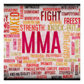 Mixed Martial Arts oder MIXED MARTIAL ARTS als Gru Poster (Vorderseite)