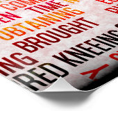 Mixed Martial Arts oder MIXED MARTIAL ARTS als Gru Poster (Ecke)