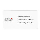 MIXED MARTIAL ARTS Pacifist Spaß Design (Vorne)