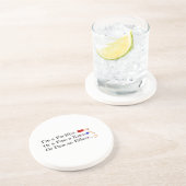 MIXED MARTIAL ARTS Pacifist Spaß Design Getränkeuntersetzer (Seite)