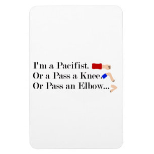 MIXED MARTIAL ARTS Pacifist Spaß Design Magnet