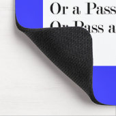 MIXED MARTIAL ARTS Pacifist Spaß Design Mousepad (Ecke)