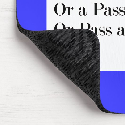 MIXED MARTIAL ARTS Pacifist Spaß Design Mousepad (Ecke)