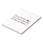 MIXED MARTIAL ARTS Pacifist Spaß Design Notizblock (Rotiert)