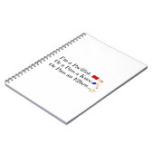 MIXED MARTIAL ARTS Pacifist Spaß Design Notizblock (Linke Seite)