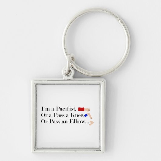 MIXED MARTIAL ARTS Pacifist Spaß Design Schlüsselanhänger (Vorne)