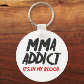 MIXED MARTIAL ARTS-Süchtig Schlüsselanhänger (Vorderseite)