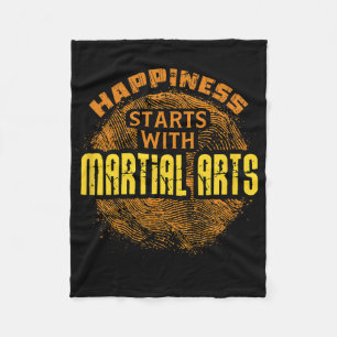 Mixed Martial Arts Training Judo Karate Boxing Mix Fleecedecke