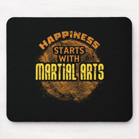 Mixed Martial Arts Training Judo Karate Boxing Mix Mousepad (Vorne)