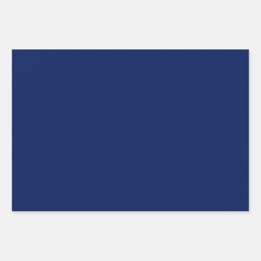 Mixed media Aquarellblau abstrakt Geschenkpapier Set (Vorderseite 2)